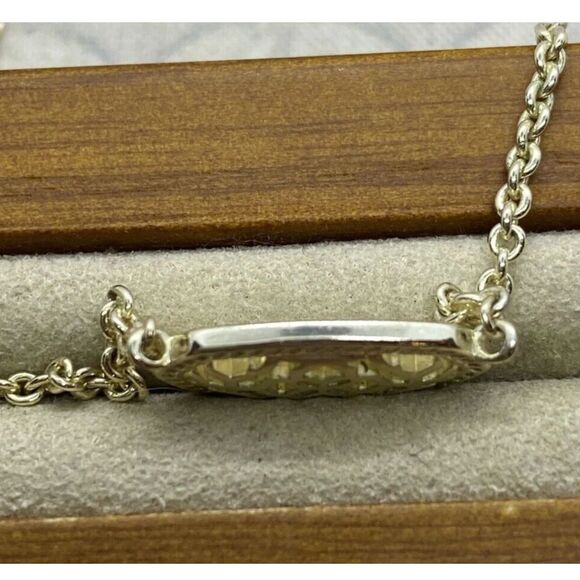 Kendra Scott Elisa Pendant Necklace Gold Filigree - Picture 9 of 16